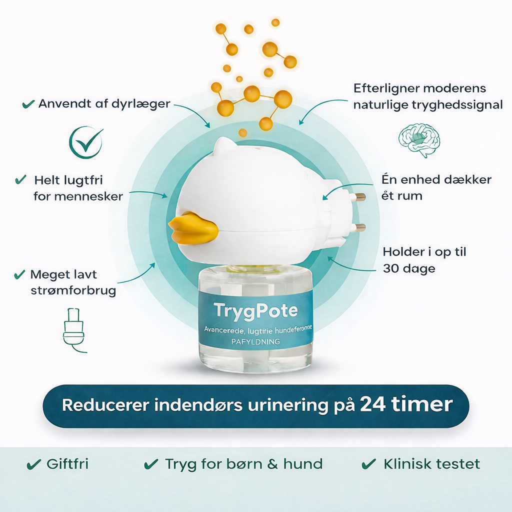 TrygPote – Ro for din hund. Fred i dit hjem.